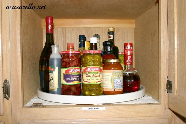 my organizing secret lazy susans, organizing, Lazy Susan for dry goods in the pantry