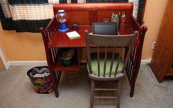 Upcycle: Baby Changing Table to Desk