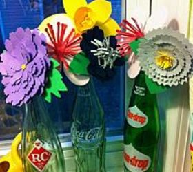 i m bottle necking 20 amazing bottle inspired ideas from hometalkers, crafts, flowers, repurposing upcycling, I saw an old Coke bottle and I smiled