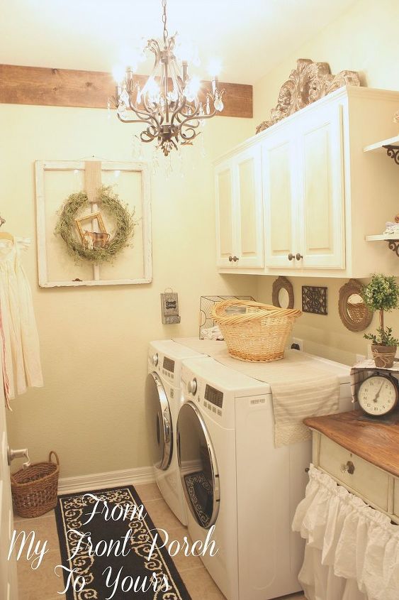 Budget Laundry Room Makeover  Hometalk