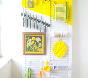 organize your kitchen on a door, doors, organizing, painting