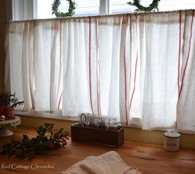 how to create cafe curtains for under 5 dollars, diy, home decor, window treatments
