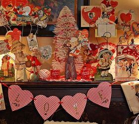 valentine decor holiday decor vintage valentines, seasonal holiday d cor, valentines day ideas, My piano is feeling the Luv