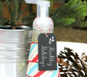 homemade foaming hand soap, crafts, go green, how to