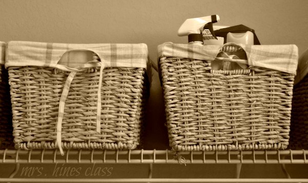 there s nothing like organization to make a house feel like home, organizing, Baskets are wonderful for corralling the clutter