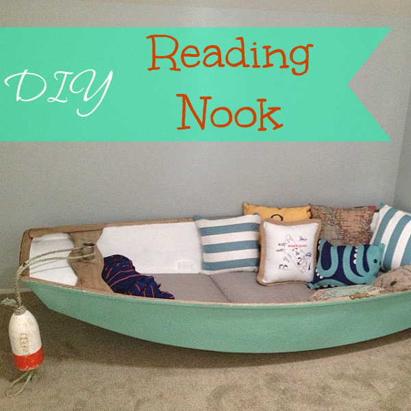 repurposed boat into reading nook, cleaning tips, painted furniture, repurposing upcycling