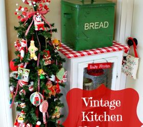  Árvore de Natal de cozinha vintage