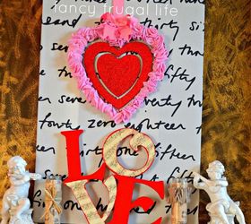 my valentine s day mantel, seasonal holiday d cor, valentines day ideas, wreaths