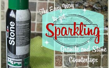 The Easy Way to Get Sparkling Granite and Stone Countertops!