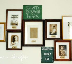 a family tree gallery wall for the nursery, home decor, wall decor