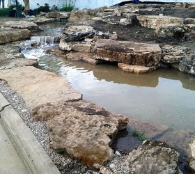 certified aquascape contractors aquascape ecosystem pond installation shedd, outdoor living, ponds water features, With the Ecosystem Water Garden Pond complete it will be a lot of fun to dress it up with plantings