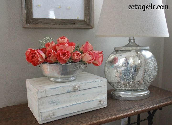 thrifted jewelry boxes, home decor, repurposing upcycling