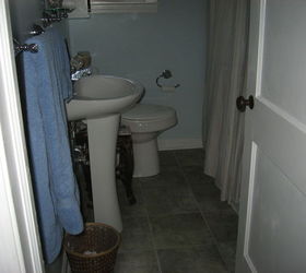 q adding storage and revamping a small bathroom, bathroom ideas, home improvement, small bathroom ideas, storage ideas
