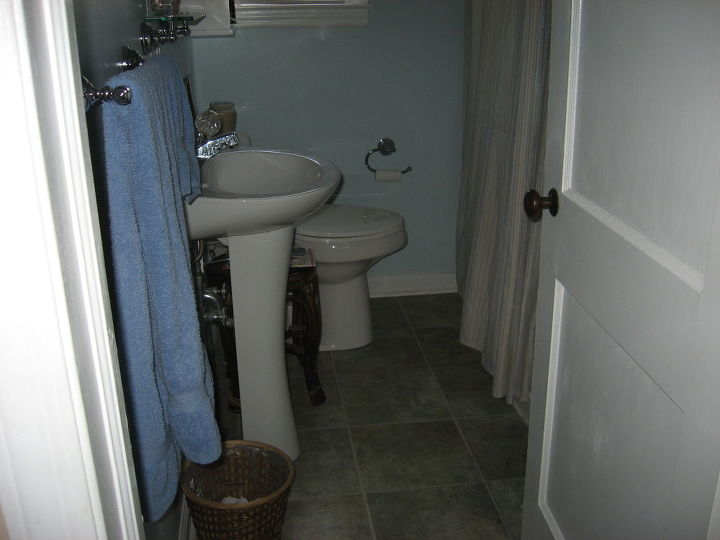 q adding storage and revamping a small bathroom, bathroom ideas, home improvement, small bathroom ideas, storage ideas