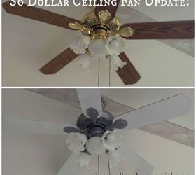 Painted And Well Dressed Former White Ceiling Fans Hometalk