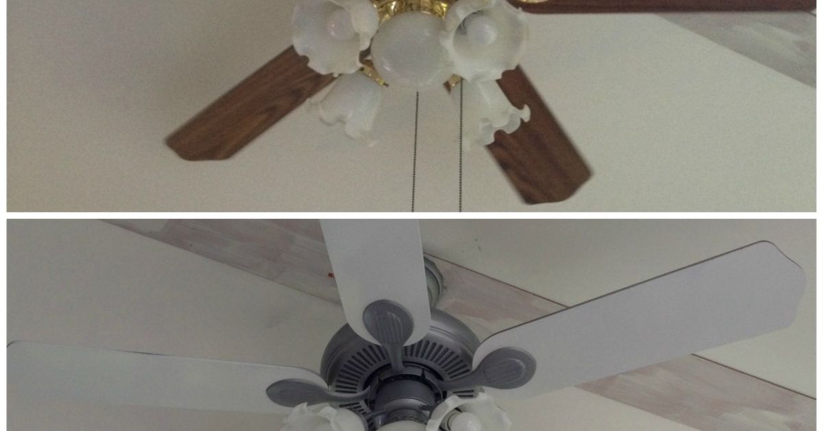 $6 Ceiling Fan Update! | Hometalk