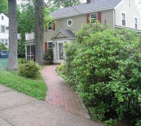 creating curb appeal and functuality, landscape, outdoor living, Before