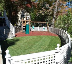 creating curb appeal and functuality, landscape, outdoor living, New Level Play Area For The Kids