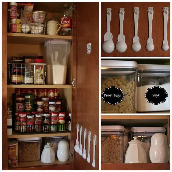 kitchen cabinet organization, organizing, Here s a glimpse of how it turned out