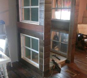 DIY Cabinet Pantry from Old Doors and Windoors | Hometalk