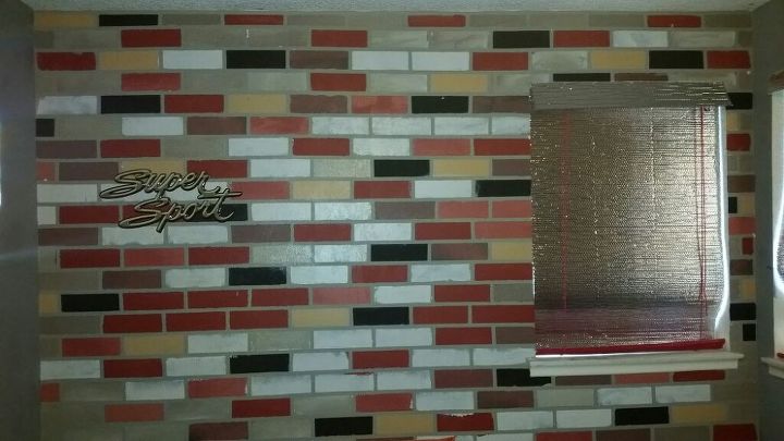How To Make A Faux Brick Wall Using Paint Hometalk