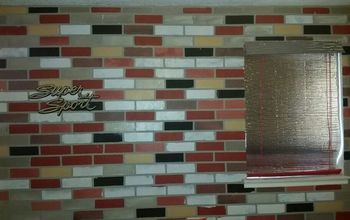 How to Make a Faux Brick Wall