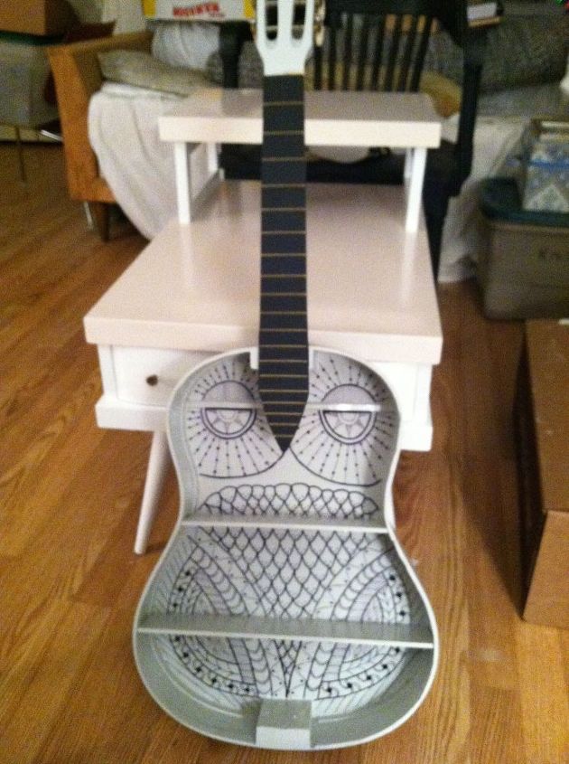 diy guitar cleaner diy guitar owl shelf hometalk diy guitar cleaner diy guitar owl shelf hometalk