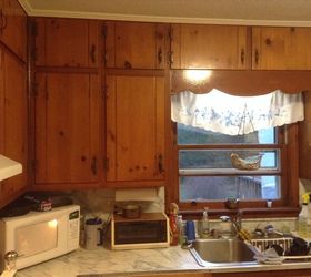 Painting over Old Shellacked Cabinets Hometalk