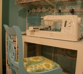 craft sewing closet, craft rooms