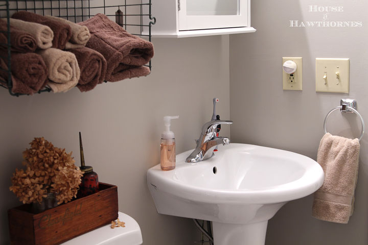 wheelchair accessible bathroom remodel with a touch of industrial decor, bathroom ideas, home decor, home improvement, Although the pedestal sink isn t truly accessible it works for us and opens up the room more than a roll under sink
