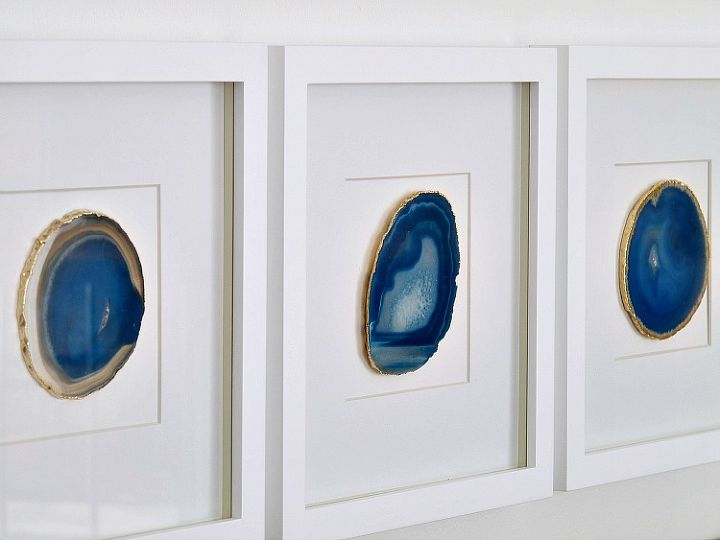 diy framed agate art, crafts, how to, wall decor