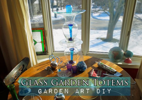 make a garden totem, crafts, gardening, repurposing upcycling, You can make a garden totem in under twenty minutes plus drying time