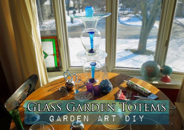 You can make a garden totem in under twenty minutes (plus drying time).