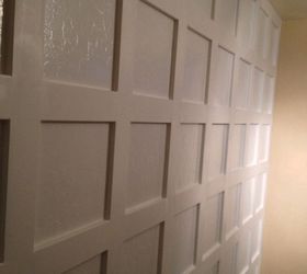 home office wall makeover, wall decor, woodworking projects