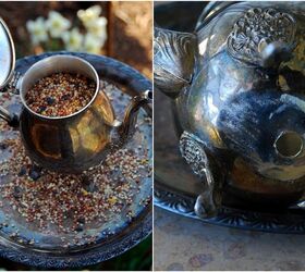 coffee tea or seed upcycled bird feeders, crafts, repurposing upcycling