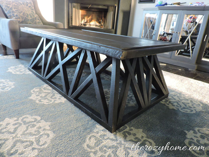 70 diy restoration hardware inspired coffee table, painted furniture