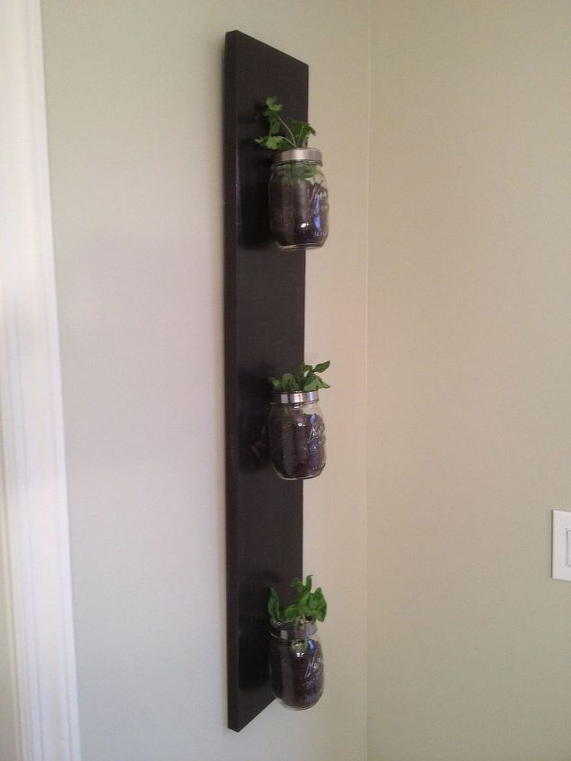 create a custom indoor herb garden design from mason jars, diy, gardening, how to, Different angle