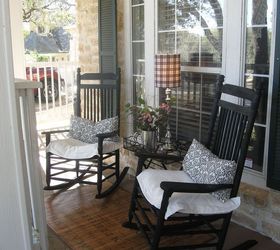 spring front porch, outdoor living, porches