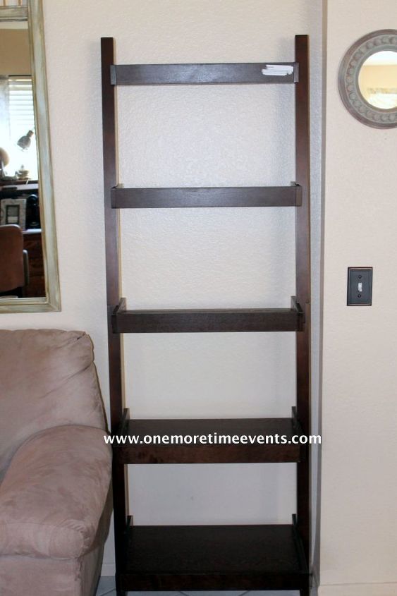 Target Ladder Bookcase Re Purposed Hometalk