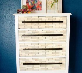 West Elm Inspired Wood Tile Dresser Hometalk