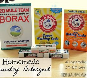 homemade laundry detergent, cleaning tips