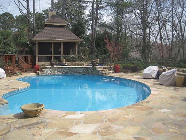 outdoor retreats, landscape, outdoor living, pool designs, Swimming pools and spas are one of the most sought after outdoor retreats Pools can be large and sophisticated with many features or small and simple