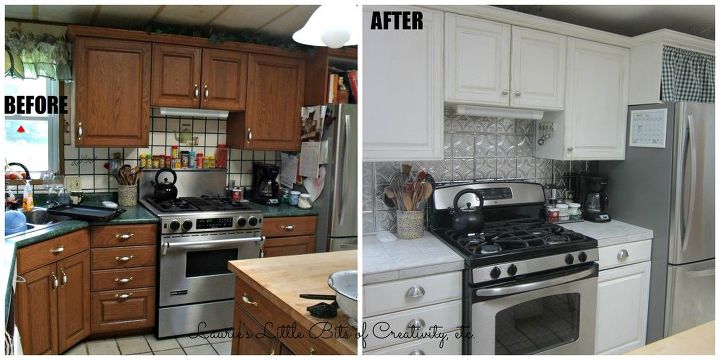 kitchen makeover, home decor, kitchen backsplash, kitchen design, My kitchen makeover It was time to get rid of the 1980 s kitchen