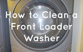 Cómo limpiar una lavadora de carga frontal