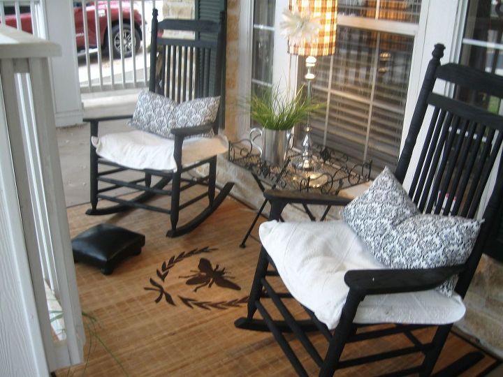 front porch rug, flooring, painting