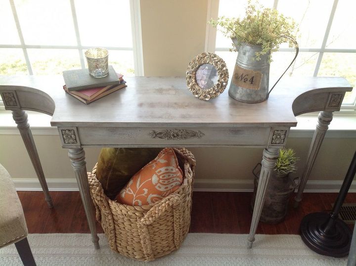 diy 25 table upcycle amp my first annie sloan experience, chalk paint, painted furniture, Voila My first time using Annie Sloan and I m hooked