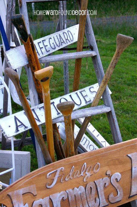don t fence me in using garden fences as decor, home decor, repurposing upcycling, fence pickets turned into vintage look signs
