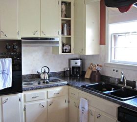 easy and inexpensive kitchen backsplash, home decor, kitchen backsplash, kitchen design, final look