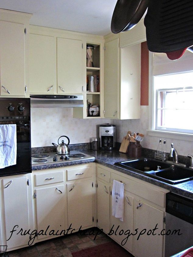 easy and inexpensive kitchen backsplash, home decor, kitchen backsplash, kitchen design, final look