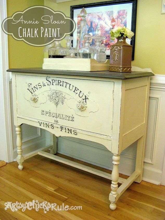 old estate sale sideboard 2nd time s the charm, chalk paint, painted furniture, rustic furniture, Estate sale sideboard bought for 20 painted with chalk paint and graphics drawn on the front